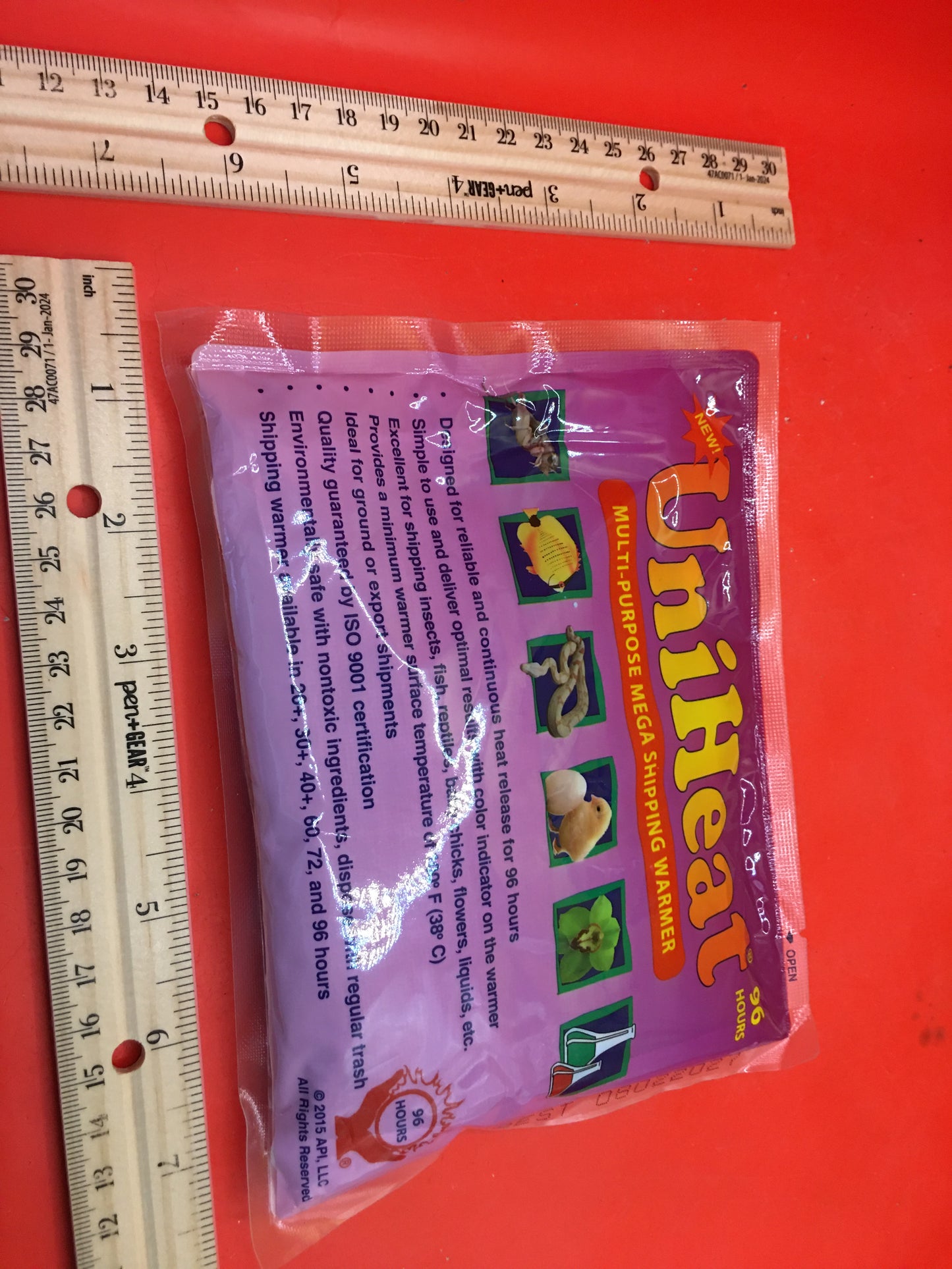3 sizes of heat packs Available !