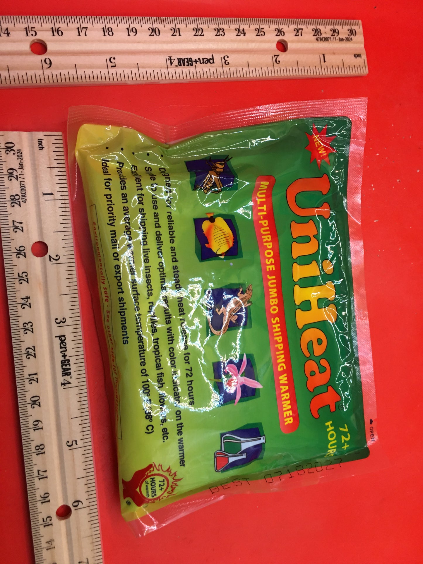 3 sizes of heat packs Available !