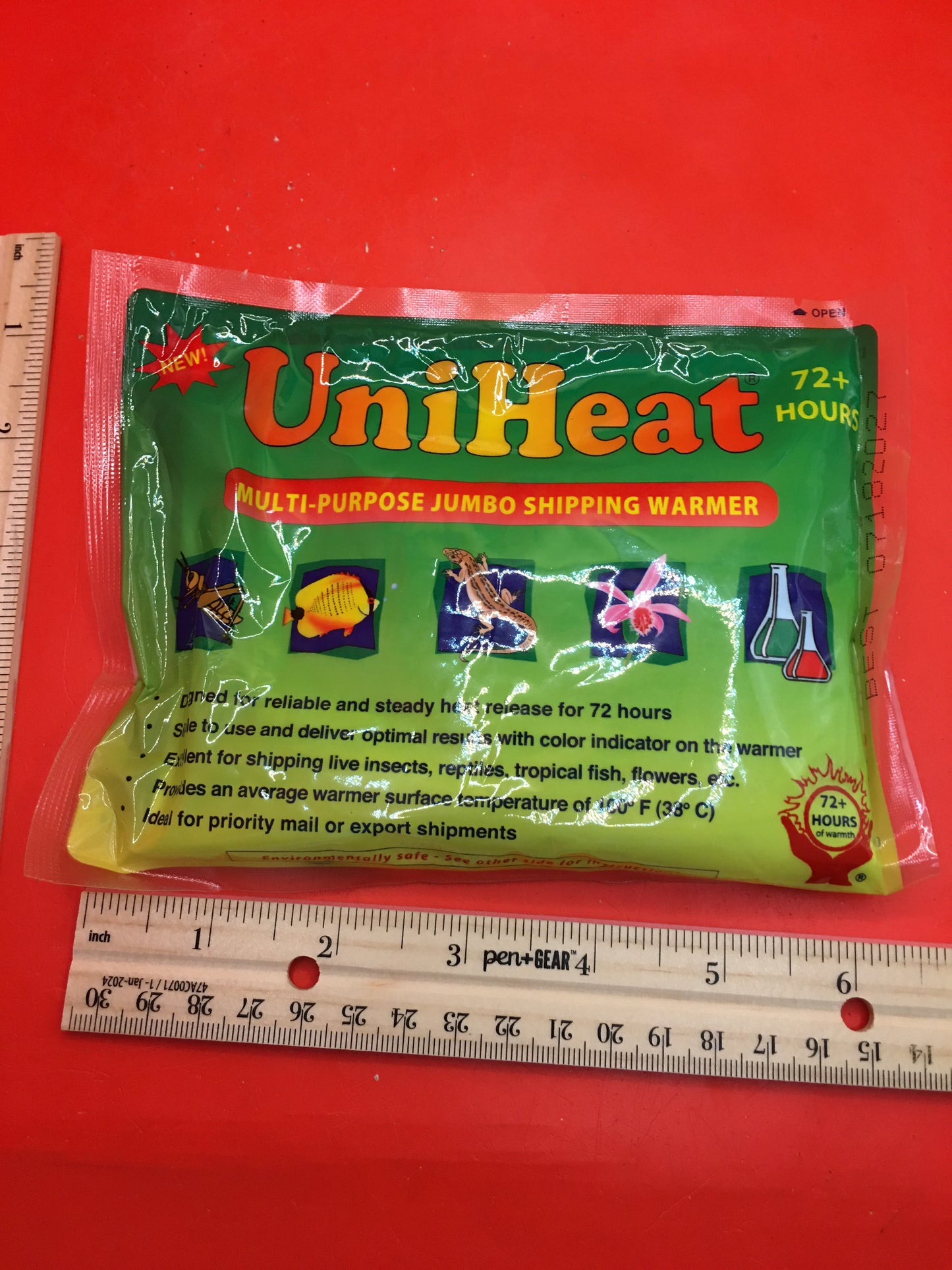 3 sizes of heat packs Available !