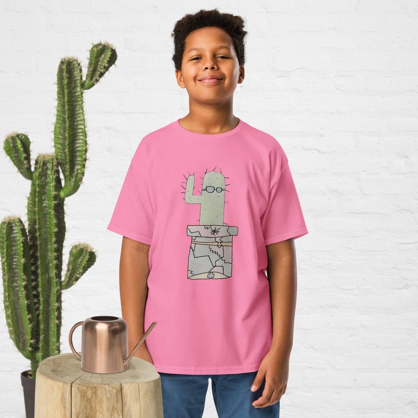 Huxleys “Cactus Man !” - Youth classic tee