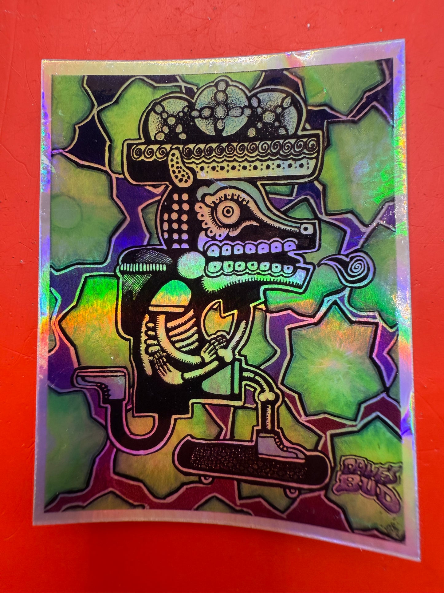 CHAVÌN SKATER 🛹, holographic sticker !