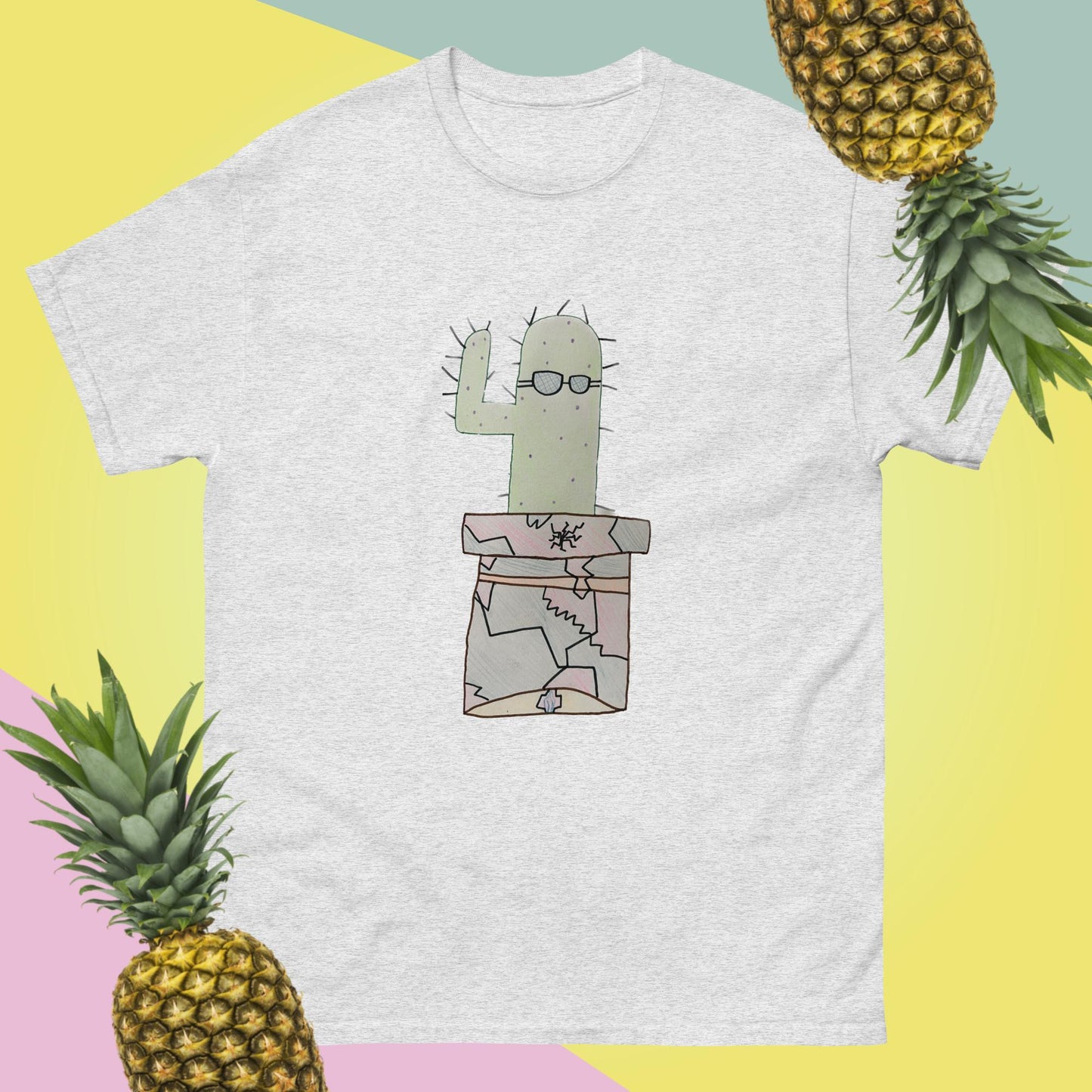 HUXLEY’S Cactus T-shirt !! S-XL tons of different colors available!