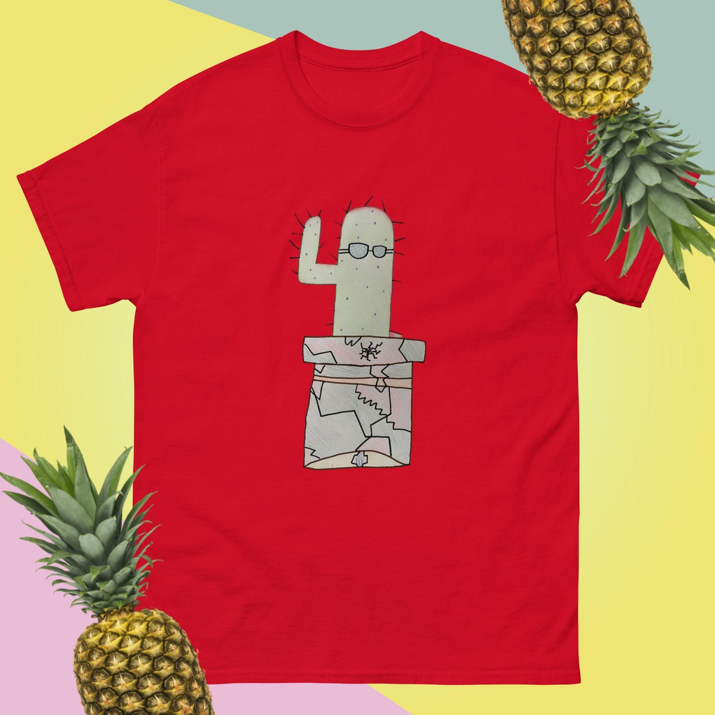 HUXLEY’S Cactus T-shirt !! S-XL tons of different colors available!