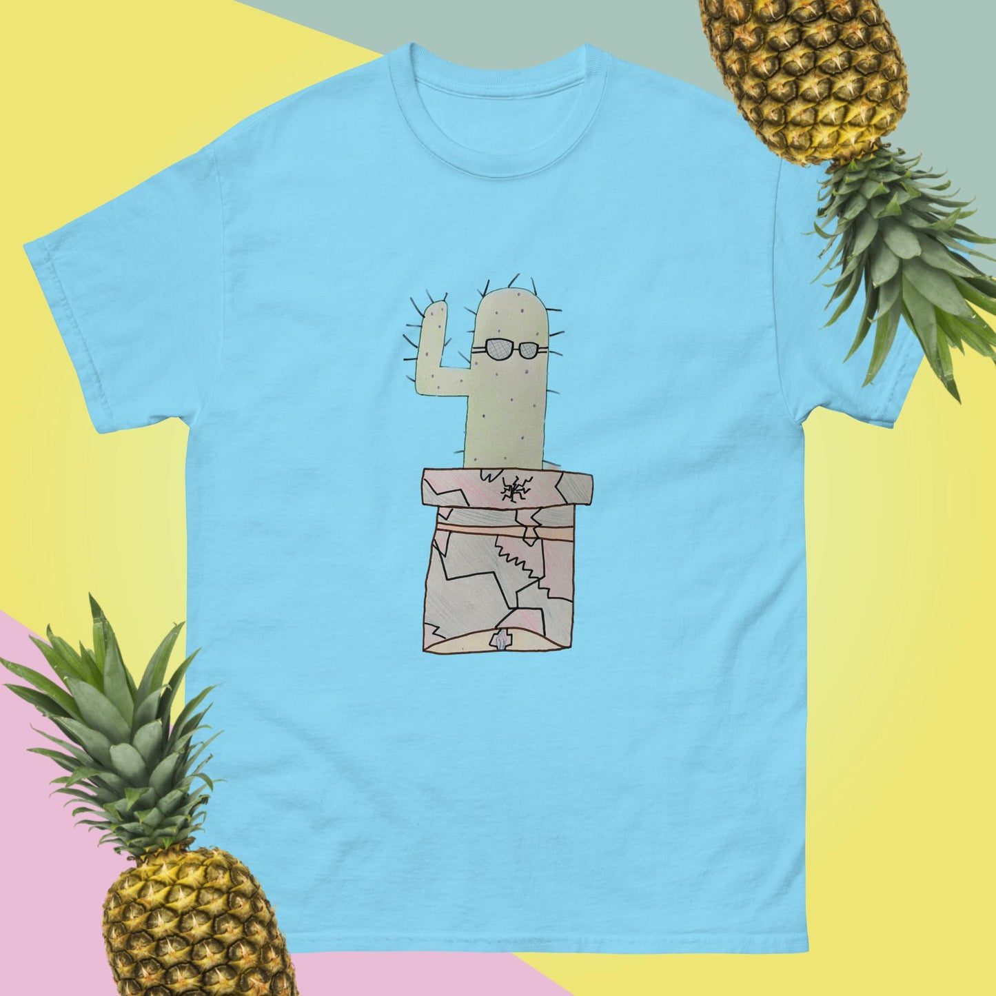 HUXLEY’S Cactus T-shirt !! S-XL tons of different colors available!